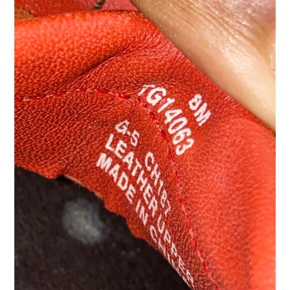 Tommy Girl Chunky y2k western mule clogs leather upper rubber sole suede size 8 - Picture 8 of 9